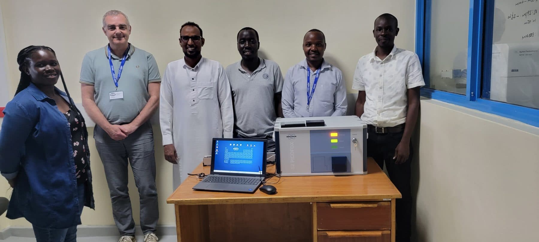 Instrument installation and commissioning at KEBS Kisumu
